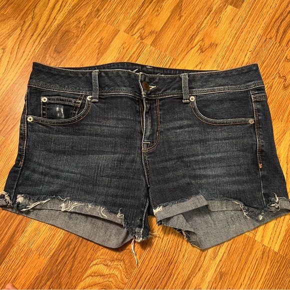 American Eagle Outfitters Pants - American Eagle Outfitters Dark Grayish blue  Jean Shorts